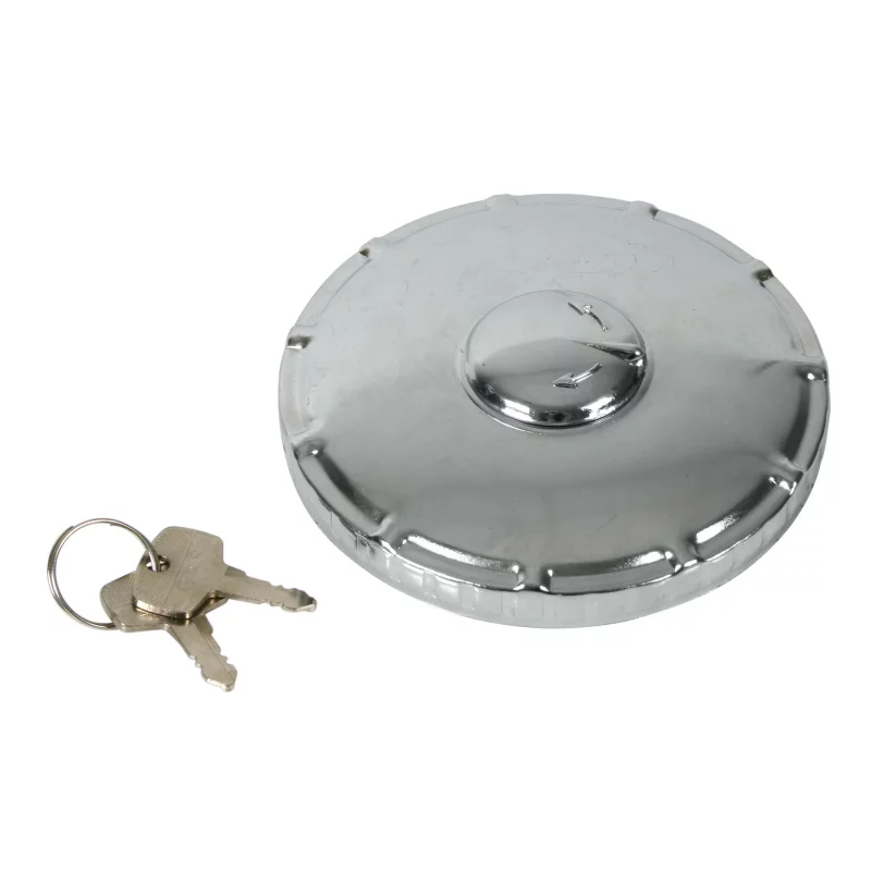 Buson rezervor camion cu cheie, cromat, Ø80 mm, pentru sistem baionetă