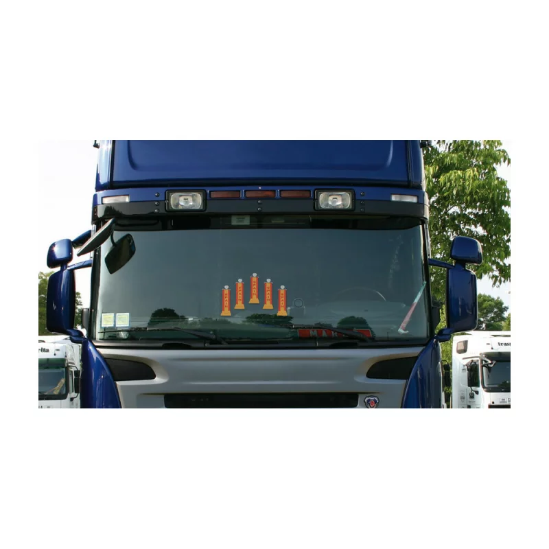 Fanion auto mic cu ventuză pentru parbriz, model steag Olanda