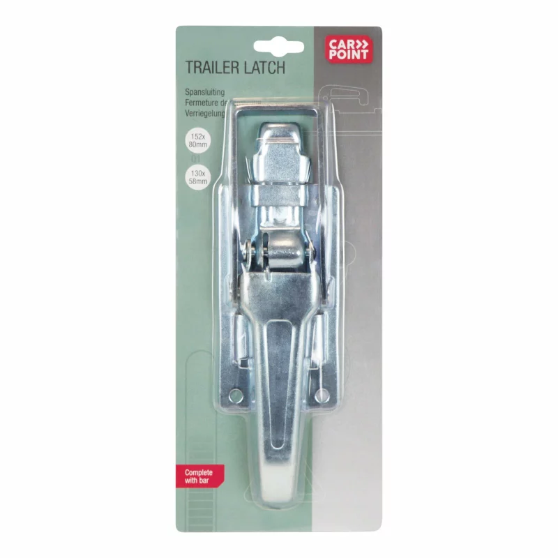 Închizător oblon remorcă 152x80 mm Carpoint, metalic, 1 buc