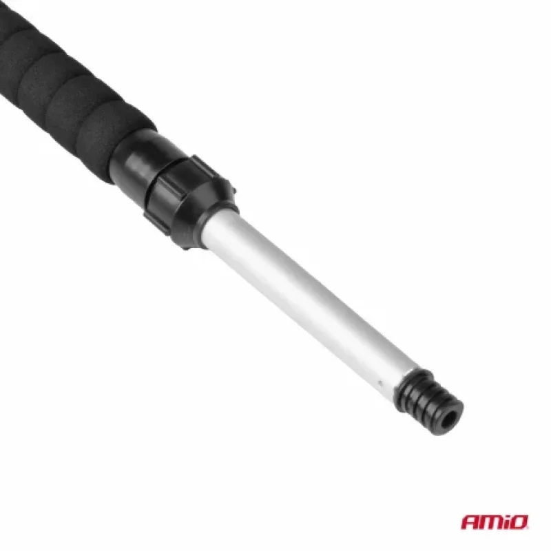 Perie auto din microfibra cu maner telescopic si racord apa, 67-100 cm