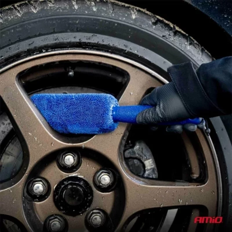 Perie pentru spalat jante cu microfibra 5x6x28 cm Amio