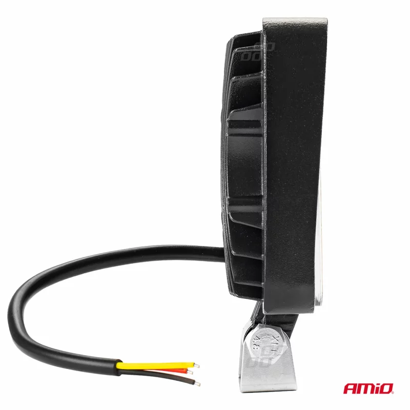 Proiector LED pătrat metalic Angel Eyes cu 2 funcții 9-36V Amio