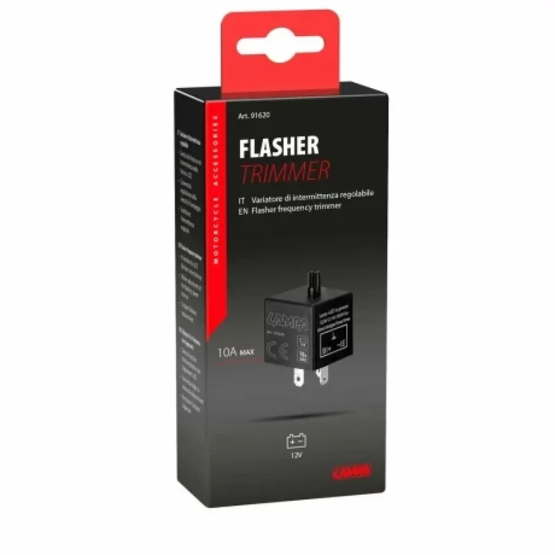 Releu electronic reglabil pentru semnalizatoare LED 12V 10A Lampa