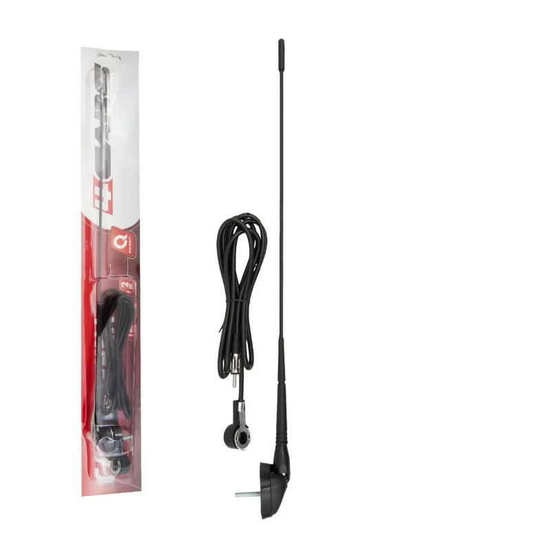 Antena auto universala pentru pavilion 4Cars, 44 cm, unghi reglabil