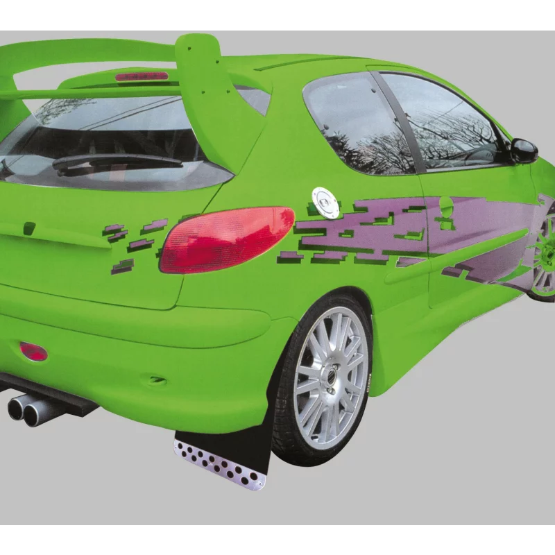 Aparatori noroi universale Rally negre, set 2 bucati, cu montaj usor