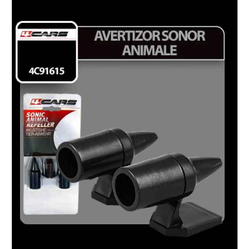 Avertizor sonor pentru animale auto 4Cars, set 2 bucati