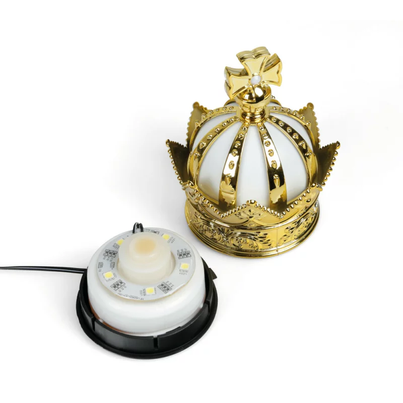 Baza LED USB pentru odorizant King cu 5 LED-uri si banda adeziva