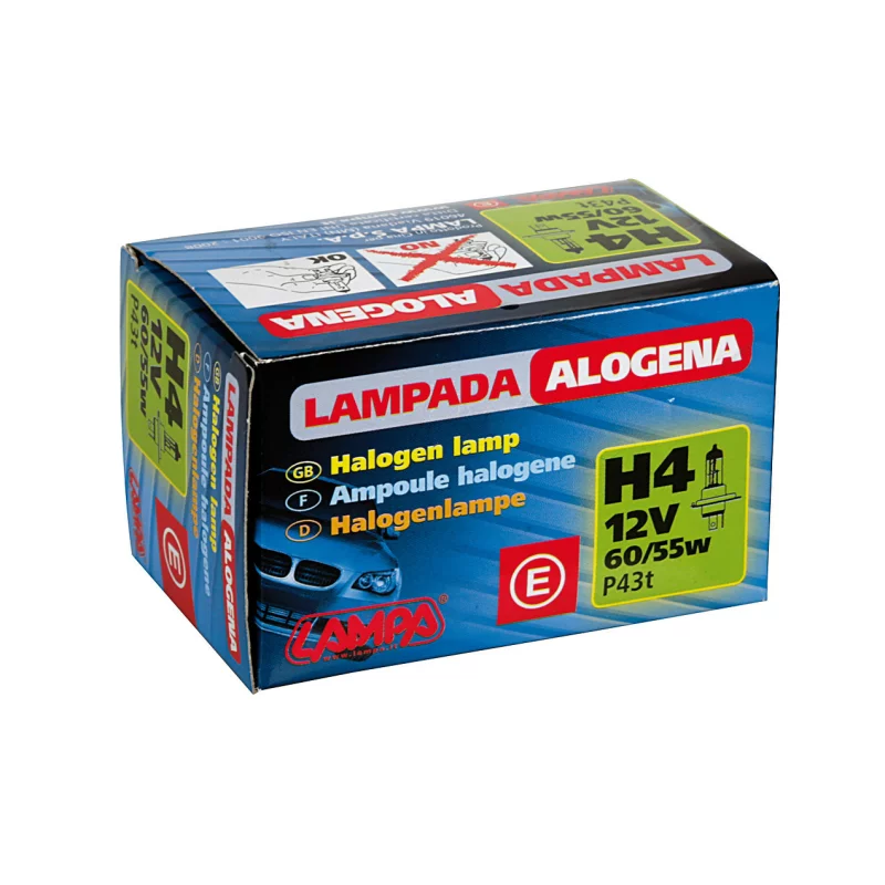 Bec halogen auto H4 12V 60/55W P43t Lampa, 1 bucata