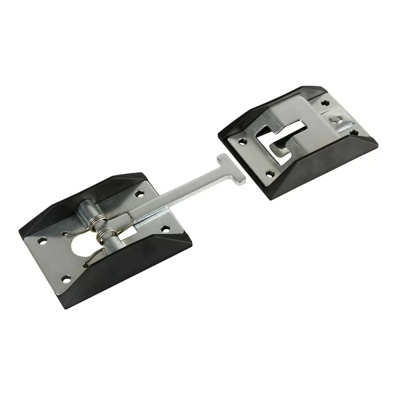 Carlig de fixare usa pentru semiremorca furgon, argintiu, Lampa