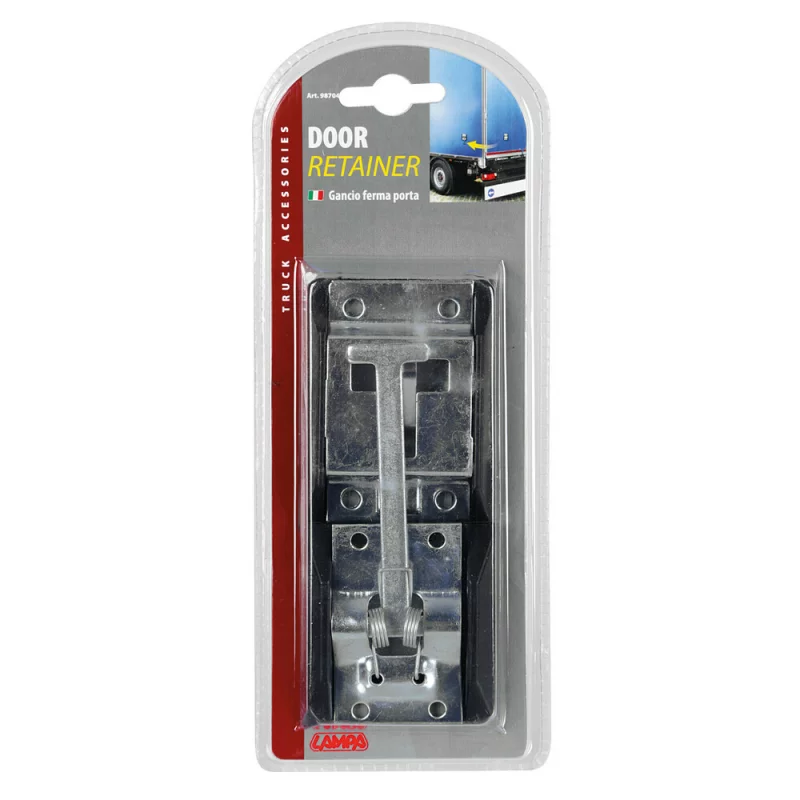 Carlig de fixare usa pentru semiremorca furgon, argintiu, Lampa