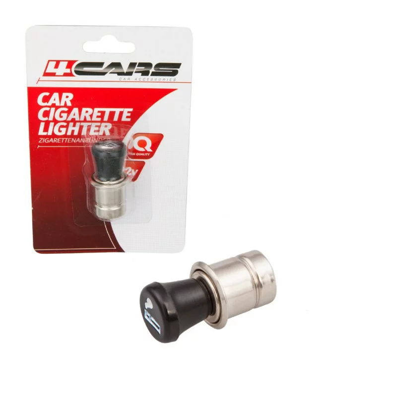 Fisa bricheta auto 4Cars 12V, Ø22 mm, pentru majoritatea autoturismelor europene