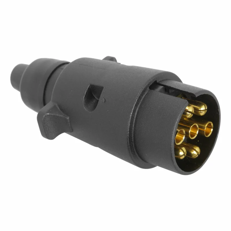 Fisa remorca 7 pini Carpoint 12V din plastic pentru conectare sigura