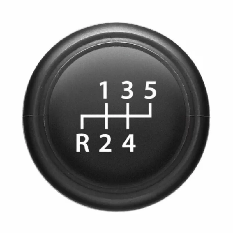 Husă silicon pentru maner schimbător viteze, 5 trepte, universală, negru/alb