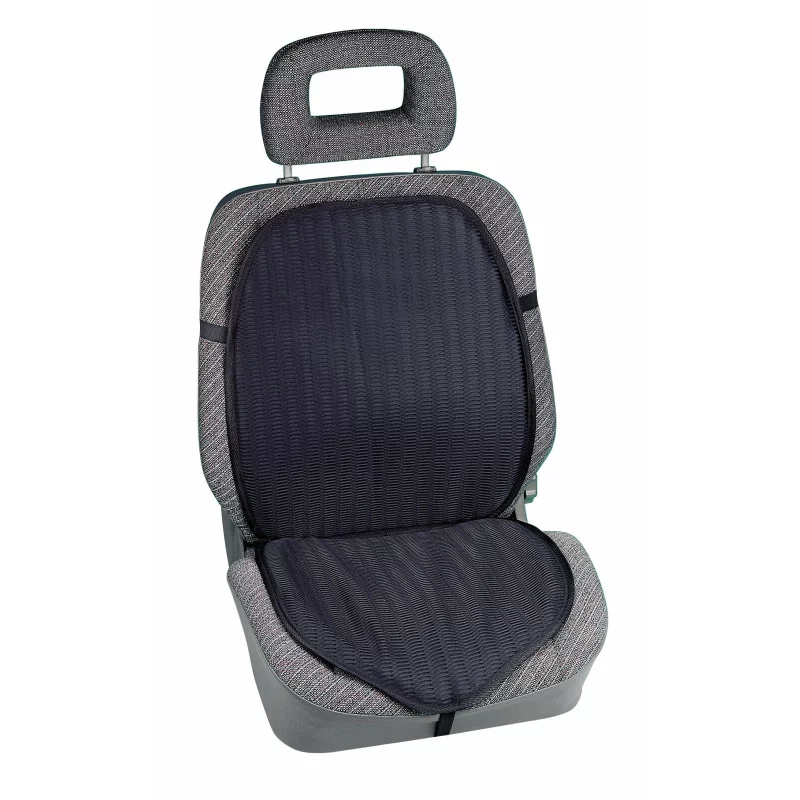 Husă respirantă pentru scaun față auto Air-Cool, universală, negru