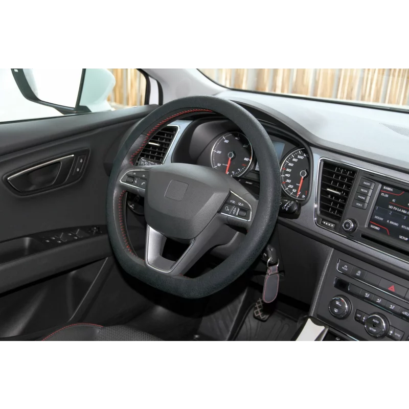 Husă volan din silicon Sport-Grip, universală, anti-alunecare, 35-45 cm