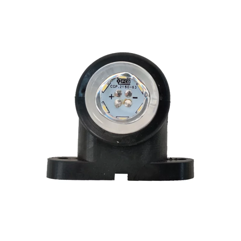 Lampa gabarit camion mini LED 12/24V alb/rosu, set 2 bucati