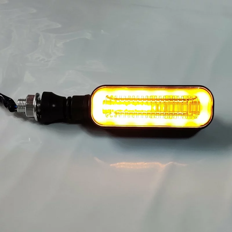 Set 2 lămpi semnalizare LED secvențiale 12V cu poziție, pentru față