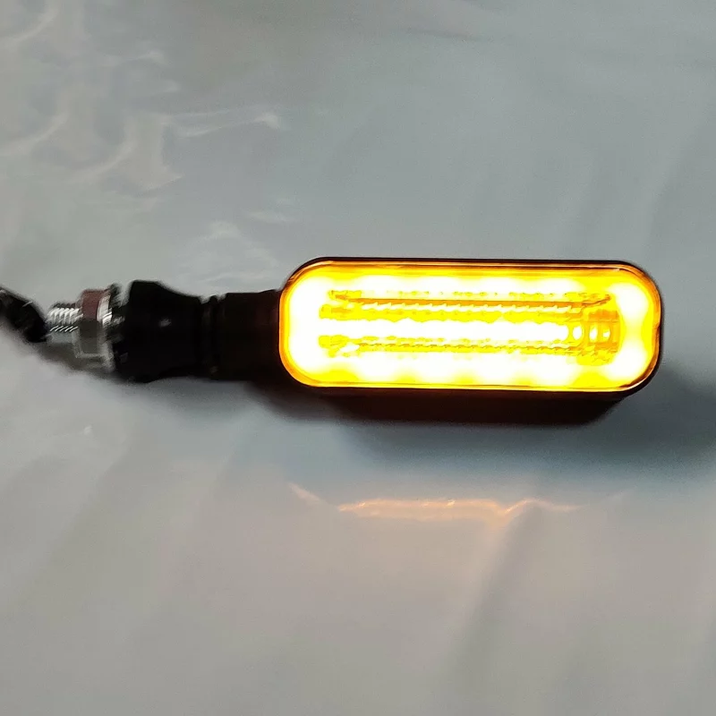 Set 2 lămpi semnalizare LED secvențiale 12V cu poziție, pentru față