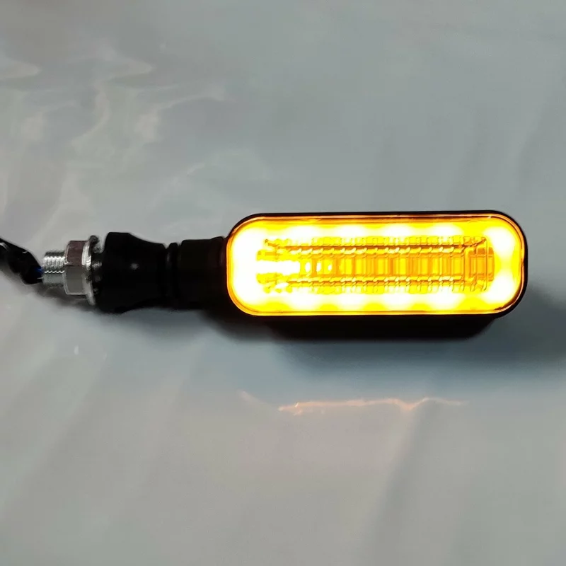 Set 2 lămpi semnalizare LED secvențiale 12V cu poziție, pentru față