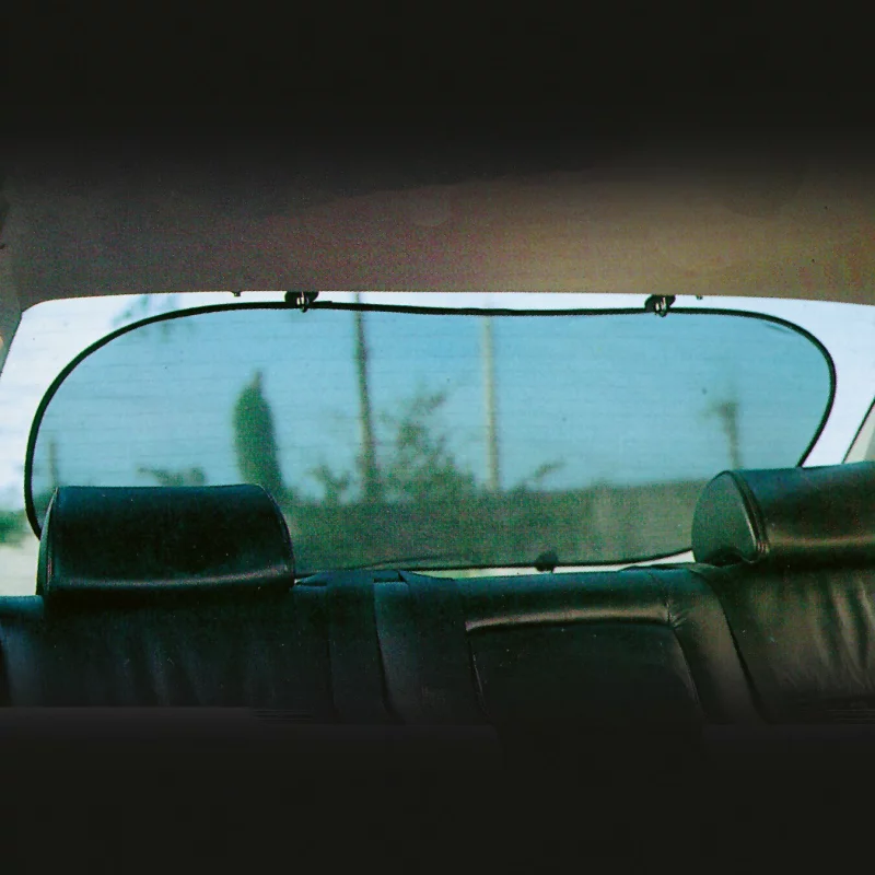 Parasolar lunetă auto cu ventuze Carpoint, negru, 50x100 cm