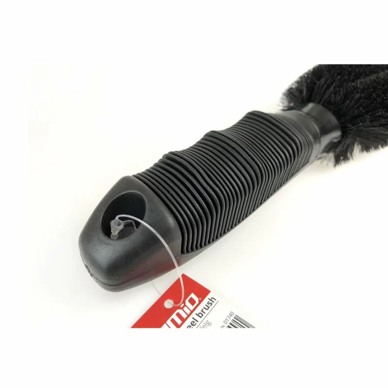 Perie pentru spălat jante și anvelope Amio, 26 cm, cu mâner din cauciuc