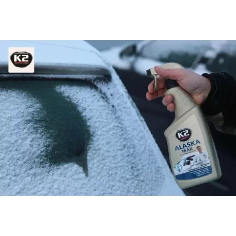 Soluție dezghețat parbriz K2 Alaska cu atomizor, 700 ml