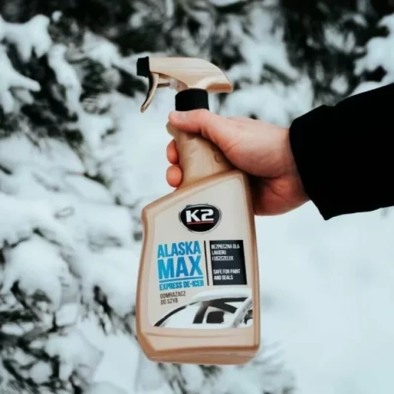 Soluție dezghețat parbriz K2 Alaska cu atomizor, 700 ml