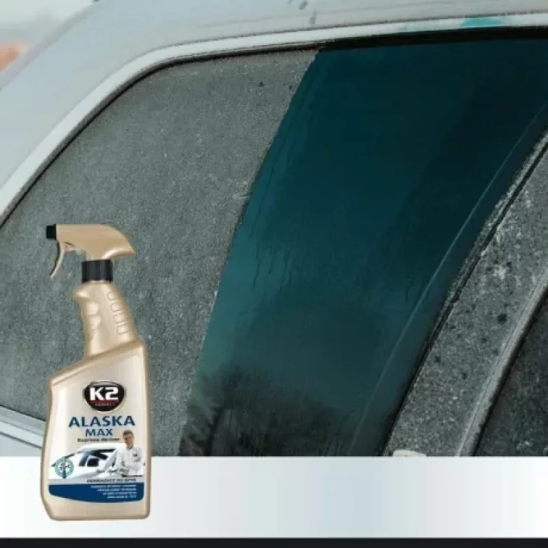 Soluție dezghețat parbriz K2 Alaska cu atomizor, 700 ml