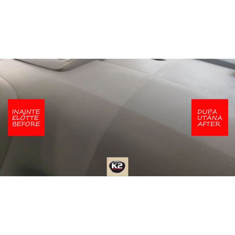 Spray silicon pentru bord K2 Polo 750 ml cu parfum bărbătesc