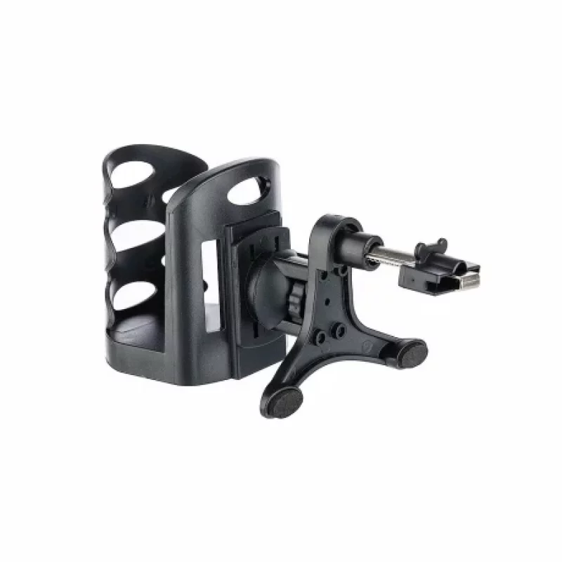 Suport pahare auto pentru grila de ventilatie, 57-73 mm, negru