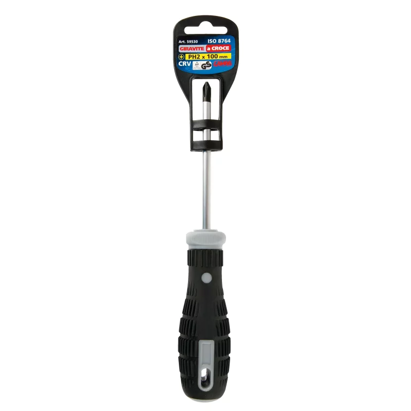 Surubelnita cu cap cruce Crom-Vanadiu Lampa 1buc - PH2x100mm