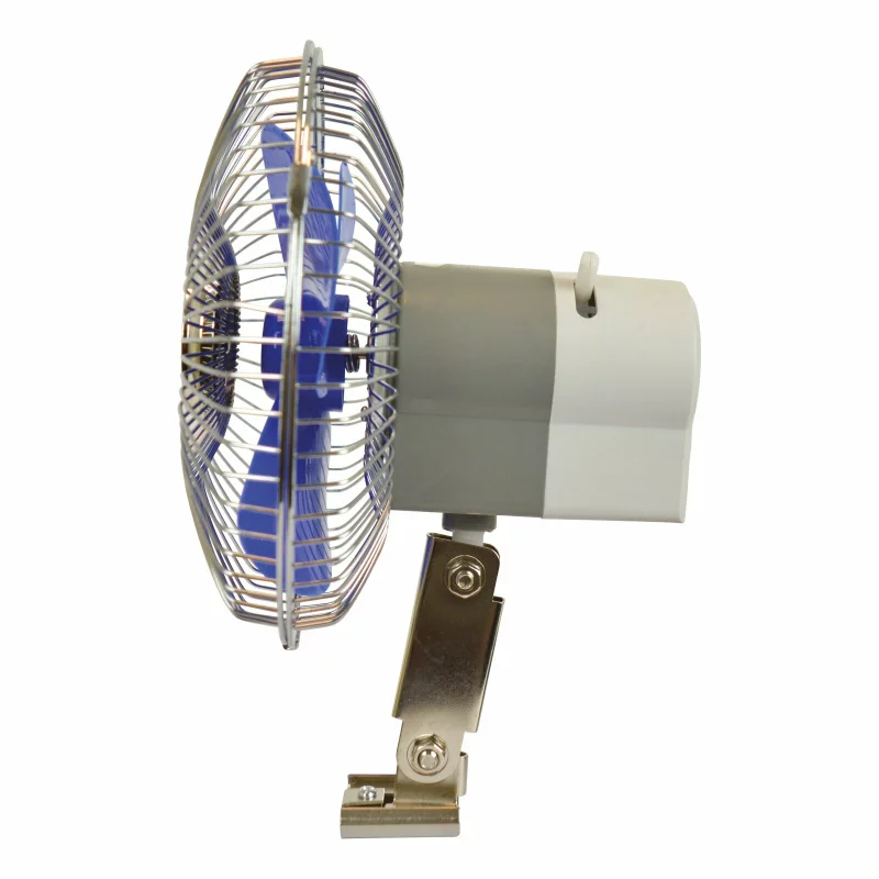Ventilator auto oscilant Carpoint 12V cu grila metalica, diametru 15,3 cm