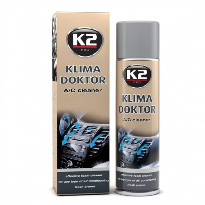 Spray pentru curatarea sistemului de climatizare auto K2 Klima Doktor 500 ml