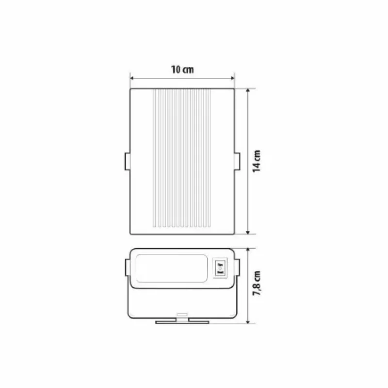 Aeroterma auto 24V 150W pentru incalzire si dezaburire rapida