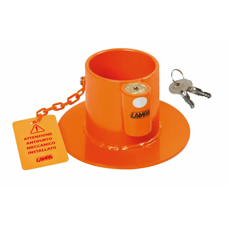 Antifurt pentru blocare pivot cuplare semiremorcă camion, 74 mm