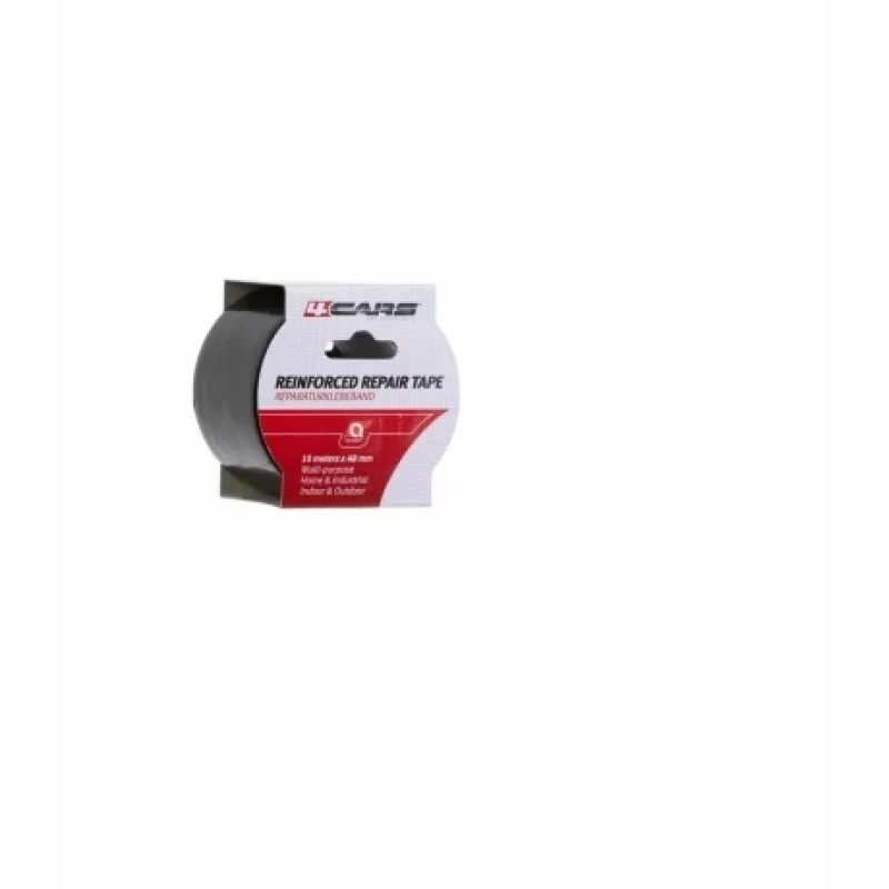 Banda adeziva ranforsata pentru reparatii Alligator 4Cars, 48 mm x 10 m, neagra