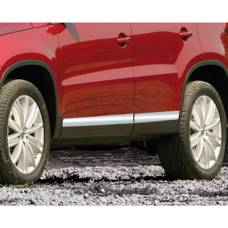 Bandă ornament crom adezivă Maniac, flexibilă, 10 m x 5 mm