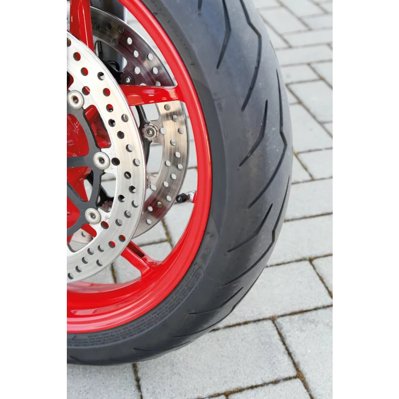 Set 5 capace valve ABS negre universale pentru auto, moto si bicicleta