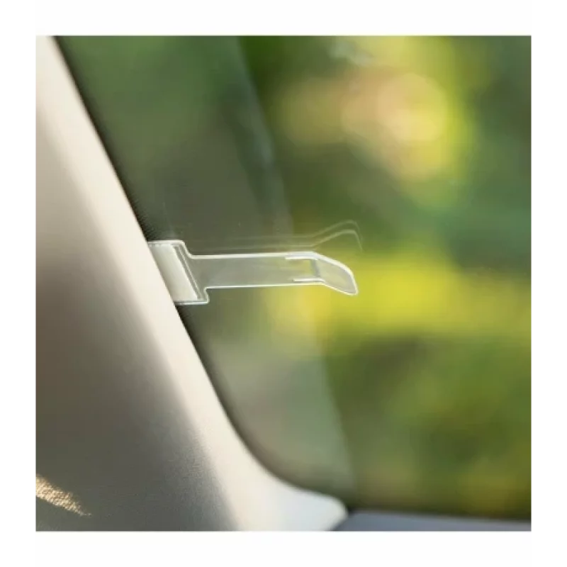 Clips transparent pentru tichet de parcare pe parbriz 4Cars