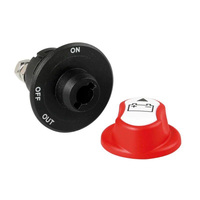 Contact general baterie 3 functii 100A 12/32V cu selector detasabil