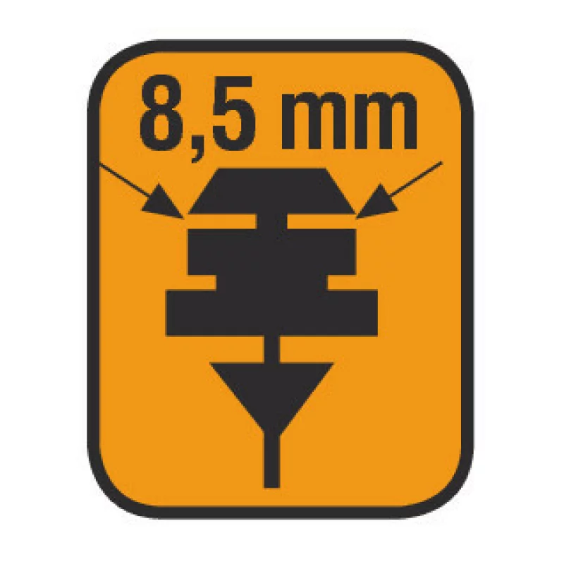 Lamele stergator parbriz universale cu clips Tergix Plus 71 cm, 2 buc