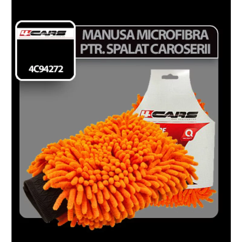 Mănușă din microfibră pentru spălat caroseria auto 4Cars