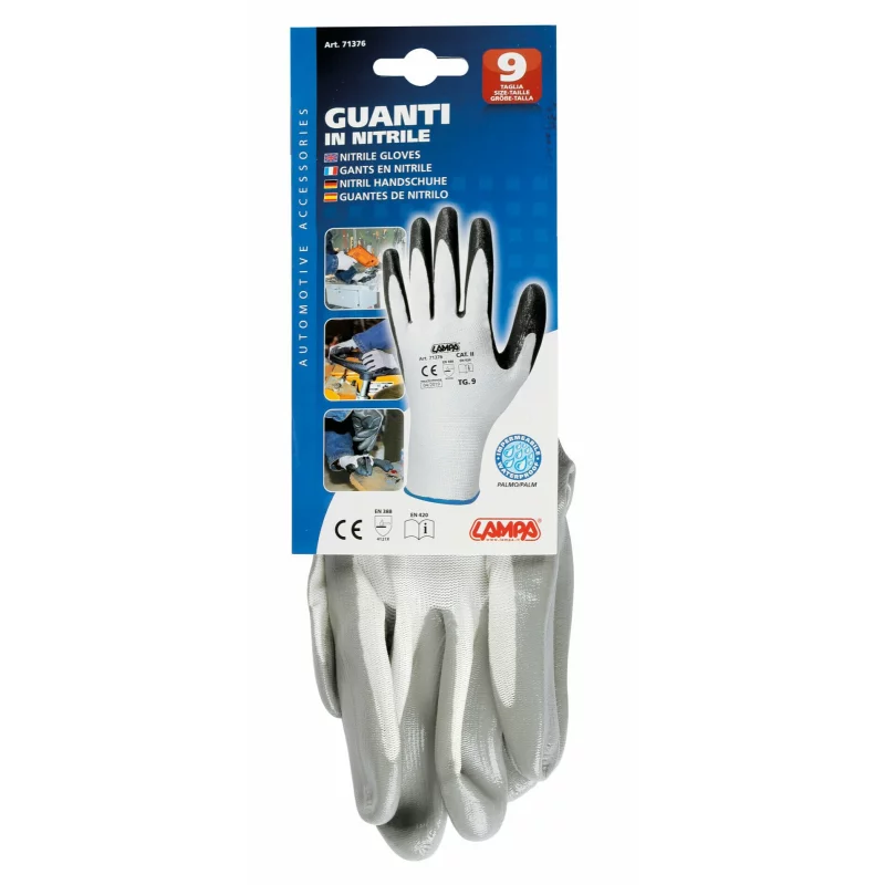 Manusi lucru din Nitril - Marimea 9