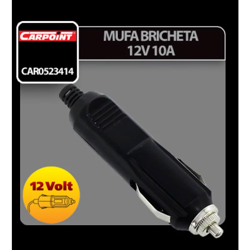 Mufa bricheta auto 12V 10A Carpoint pentru priza standard