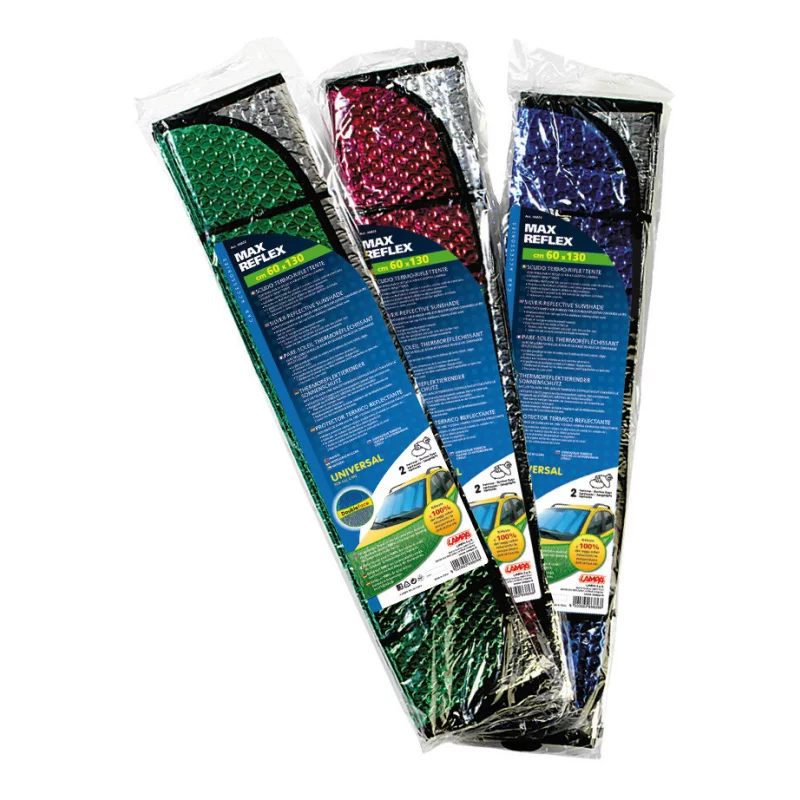 Parasolar auto pentru parbriz Max-Reflex 60x130 cm, silver, marimea L