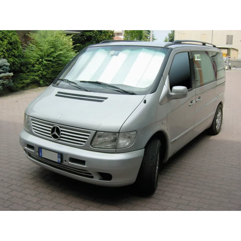 Parasolar parbriz auto Max-Reflex XXL 90x150 cm, albastru-argintiu