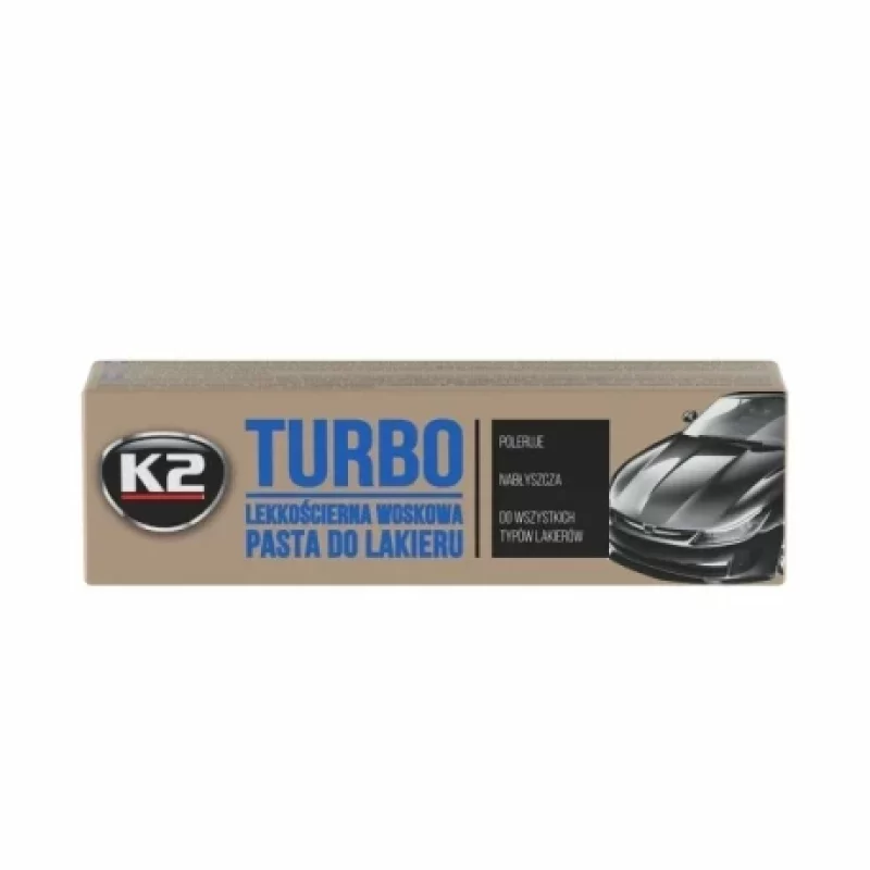Pastă pentru îndepărtat zgârieturi auto K2 Turbo, 120g, pentru caroserie
