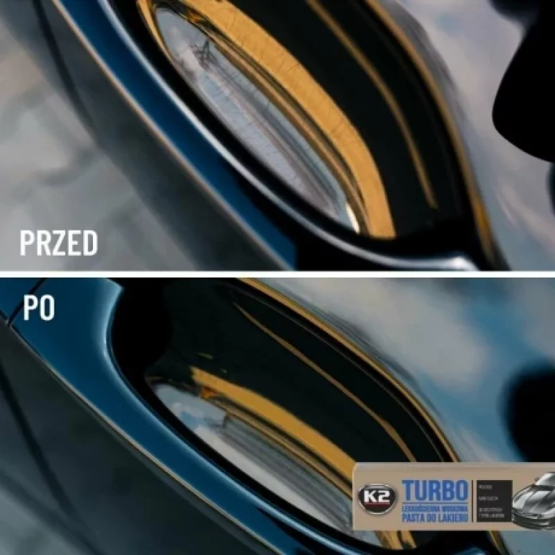 Pastă pentru îndepărtat zgârieturi auto K2 Turbo, 120g, pentru caroserie