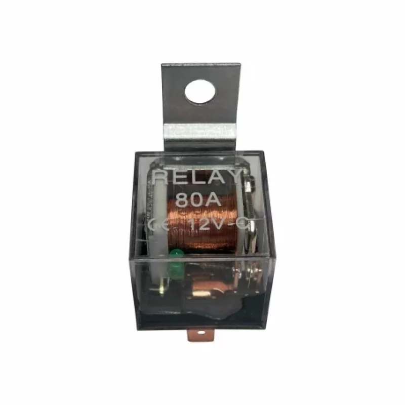 Releu far auto 12V 80A cu 5 pini pentru comanda iluminatului