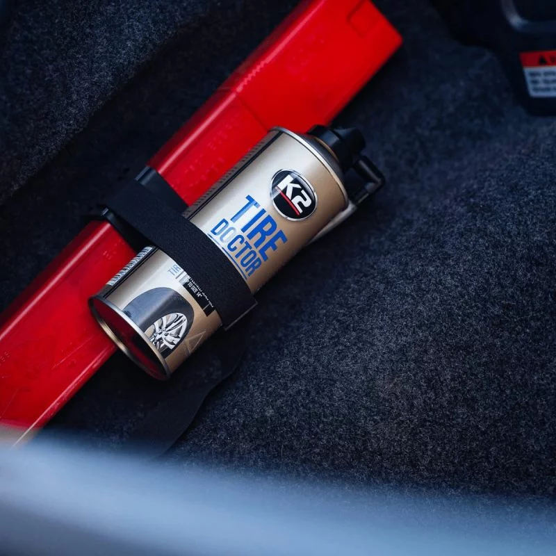 Spray pentru reparat si umflat anvelope K2 Tire Doctor, 400 ml